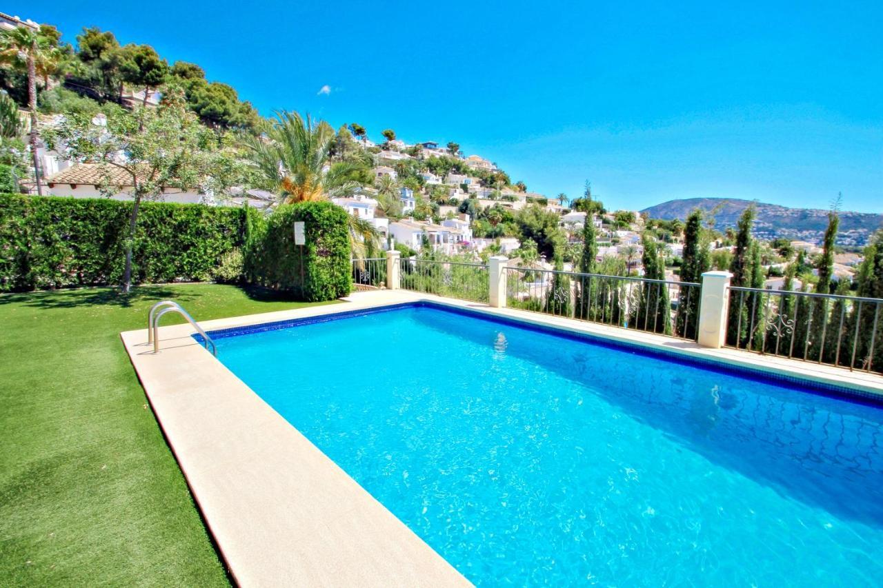 La Gavina - Holiday Bungalow With Sea View In Moraira Exterior photo